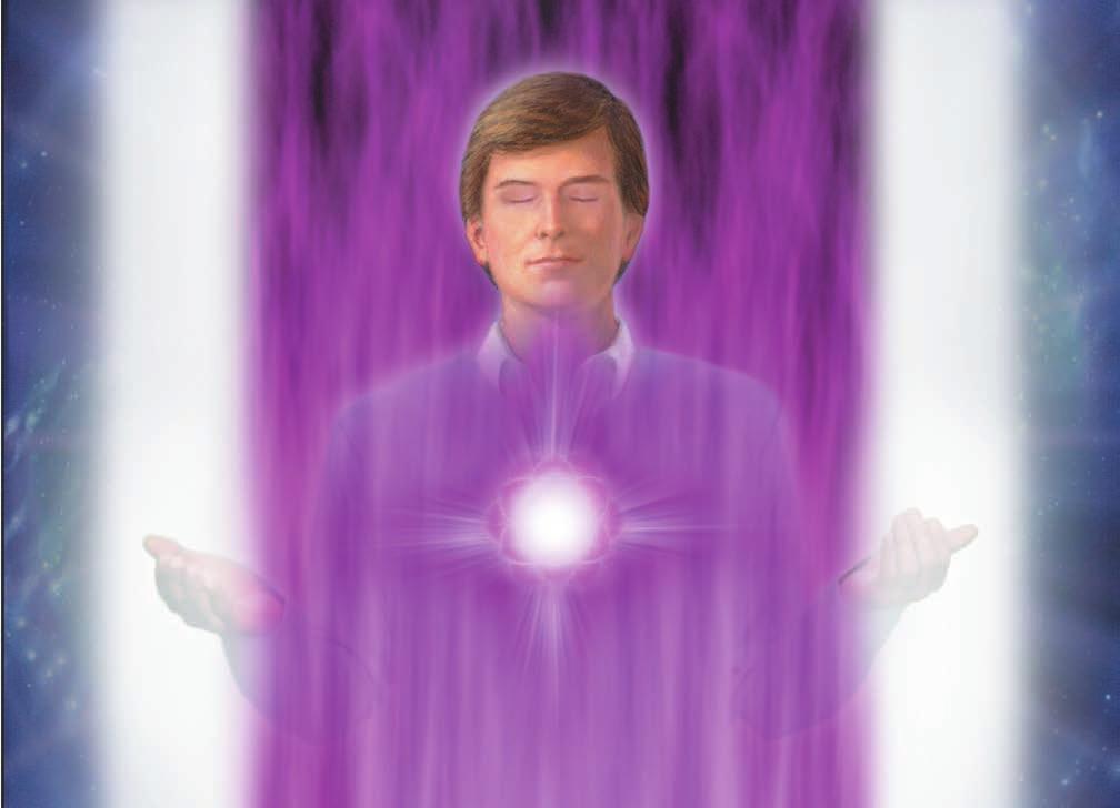 into his extraordinary momentum of energy in using the violet flame, and this will intensify the power of your prayers.