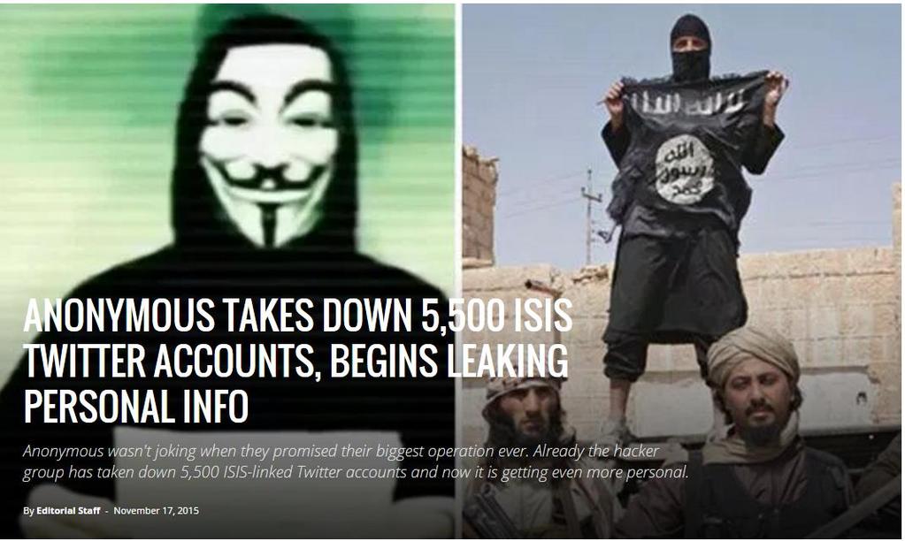 Positive Sentiment towards ISIS and FF Policy implications: Shutting down Twitter accounts?