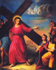 Eighth STATION Jesus Meets the Women of Jerusalem Many women were beating their breasts and wailing for him.