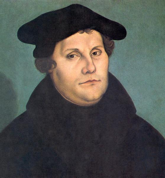 Martin Luther b. 1483 1505 nearly struck by lightning. Considering it a punishment from God, he prayed to St.