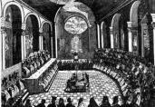 Council of Trent: Meeting within the Church to reform corrupt practices within the Church and respond to