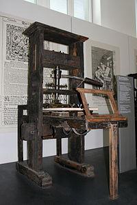 Role of the printing press The printing press played a