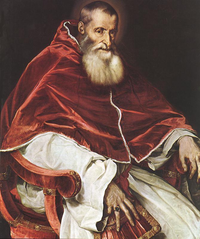 Papal Reform Pope Paul III appointed a reform Commission in 1537.