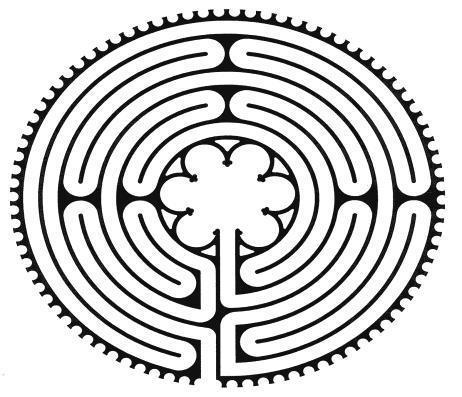 The Labyrinth Our labyrinth is a copy of the labyrinth in the Chartres Cathedral, Chartres, France. The labyrinth is an archetypal symbol of journey and spiritual renewal.