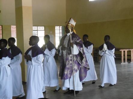 with the help of our Bishop, Martien Mtumbuka, of the local priests and nuns and our