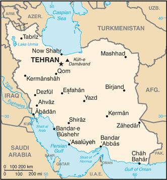 COMMUNIST THREAT IN IRAN PRIMARY SOURCE 6 Source: The World Factbook, Central