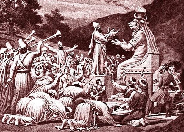 Cult Idolatry This includes the worship of personified false gods such as Astarte (Judges 2:13), Baal (Judges 2:13), Dagon (Judges 16:23), Molech (Leviticus 18:21)
