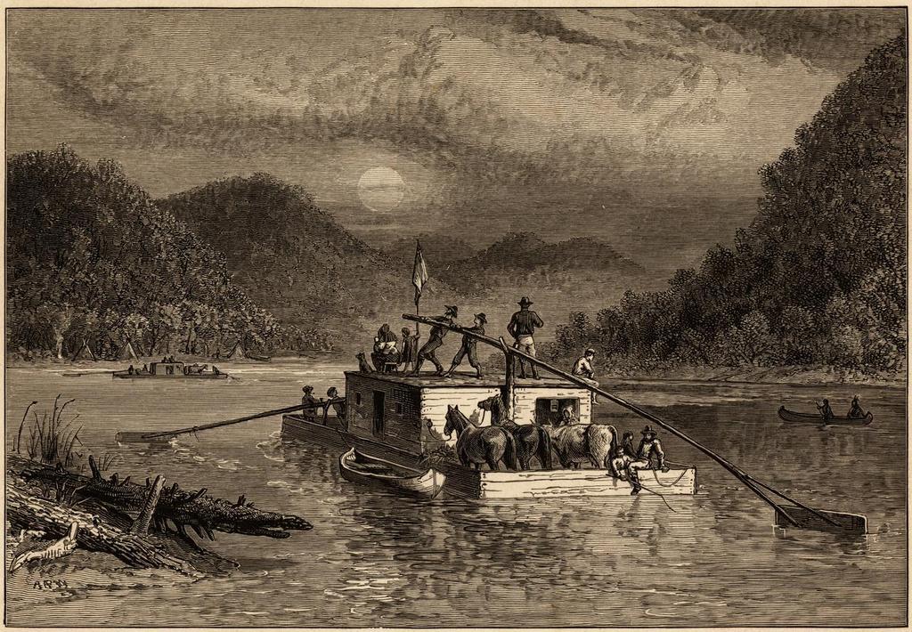 Lochry and his 130 men arrived at Ft. Henry the next day in serious need of supplies. Clark sent food by boat and urged Lochry to follow hoping he would catch up.