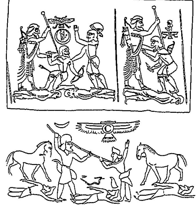 III.2. Farohar/Fravahar Motif Use of Symbols in Zoroastrianism head magus Ostanes) and other Achaemenid kings.