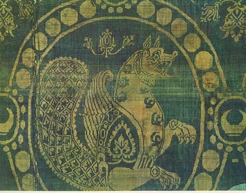 Sassanian Era Silk Twill & Platters Sassanian era (6 th 7 th