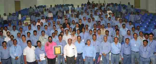 Oath taking Ceremony of Nalco Mines Employees Union was held at the Sri Jagannath Temple Premises, Nalco Township, M&R Complex, on March 18. Shri R.K. Mishra, ED(M&R), Shri N.B.