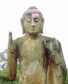 Maligawila Buddha Statue Maligawaila Buddha statue was a restored giant standing Buddha statue carved out of a single piece of limestone rock.
