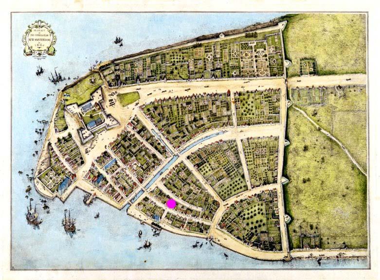 Dutch founded colony at New Amsterdam English take New Amsterdam in 1664 & rename it New