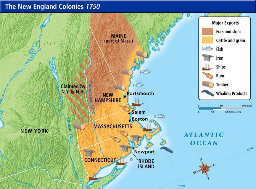 NE Founding Purpose: freedom of worship while earning a profit as a proprietary colony New England s