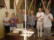BELLRINGING Bellringing is an important activity at St Mary's and we have a flourishing team of bellringers providing