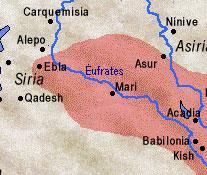 The lost Syrian kingdoms Mari (2900-2480 BC),
