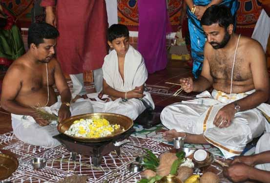Preparing an Interactive Dramatization: Brahmins A Brahmin boy takes part in the sacred thread ceremony in India. Step 1: Discuss what the image reveals.