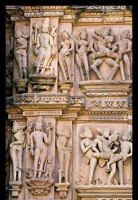 HINDU ART UNION OF MALE AND FEMALE In Hindu belief,