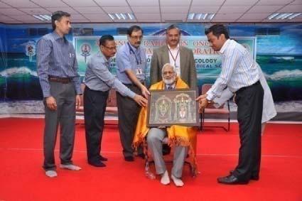 The 1 st Dr Kalpalatha and Dr Jayarama Guntupalli Medicine Chair Oration was delivered by Dr Narasimhan, Director, Sri Satya Sai Mobile Hospital, Puttaparthi on 24 th January, 2017 on the