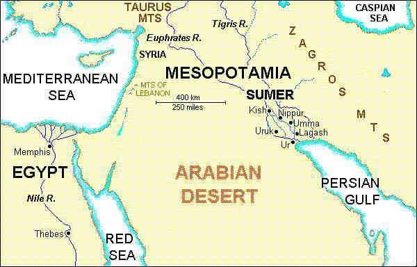 History The early civilizations of Mesopotamia and Ancient Egypt had a great impact on later civilization.