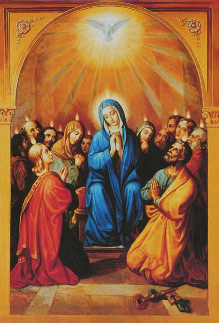 Mary, Queen of Apostles Mary, Queen of Apostles, is the Patroness of the Society as she is for the whole Union.