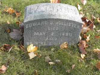 Spring Grove Cemetery, Delavan, Wisconsin Edward Horace