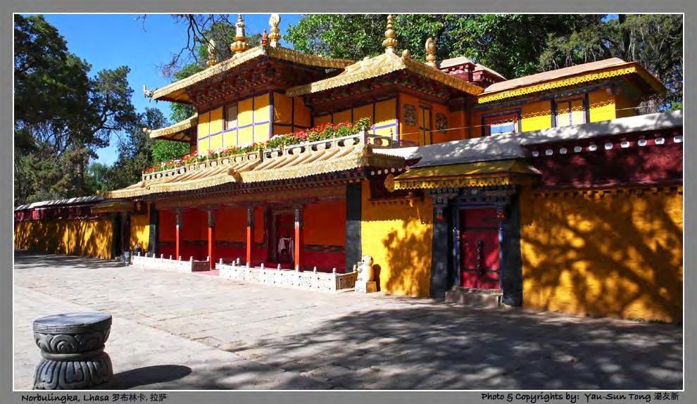 The next morning started with a visit to the tranquil and beautiful Norbulingka.