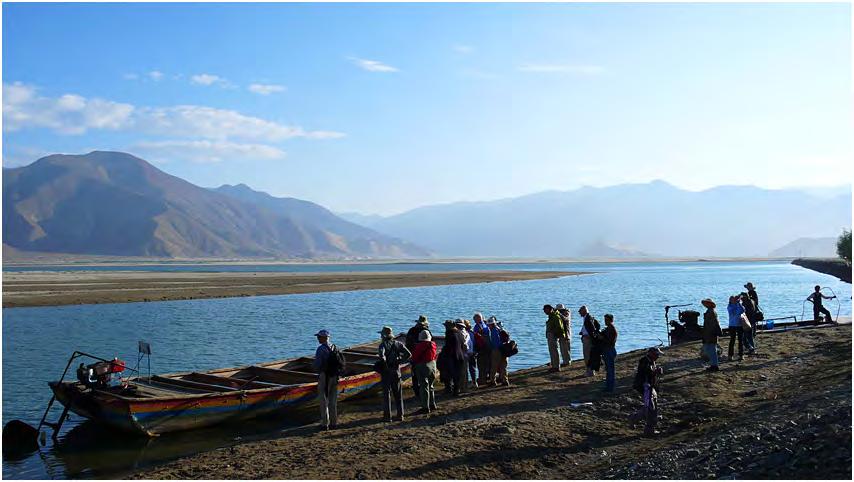 Early next morning we are preparing to cross the mighty Yarlung Zangbo River to visit the Samye monastery in south side of