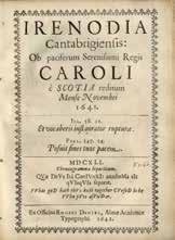 ob paciferum serenissimi Regis Caroli è3 34 Scotia. ספר שירים בלטינית ובשפות נוספות, ובהם עברית, לרגל חזרת המלך צ ארלס הראשון מסקוטלנד.