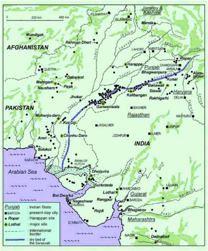 The Indus and the Sarasvati