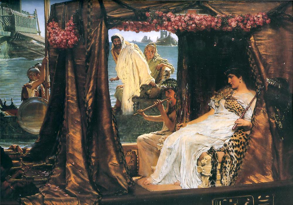 Antony and Cleopatra Antony and Cleopatra had an affair for several years. He married her using Egyptian customs because he was already married to Octavia. They had three children together.