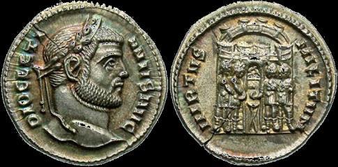 The Roman Emperors Diocletian and