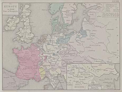 the Hapsburgs Swedish/French Intervention 1636- France allied with Denmark and