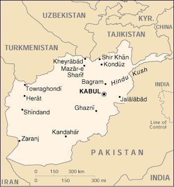 Slightly smaller than Texas Afghanistan Afghanistan is a landlocked country, making the export of goods difficult and expensive.