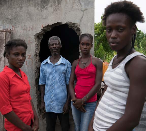 1 Stories Marcelin Marcelin has endured relentless disasters, and lost everything when Hurricane Matthew hit. Now, he s forced to live in a 2x2m concrete block with his family.