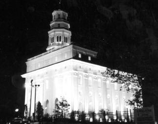 Roger P. Jackson: Designing the New Nauvoo Temple 227 Nauvoo Temple at night, September 2002. Photograph by Maurine C. Ward Notes 1. Gordon B.