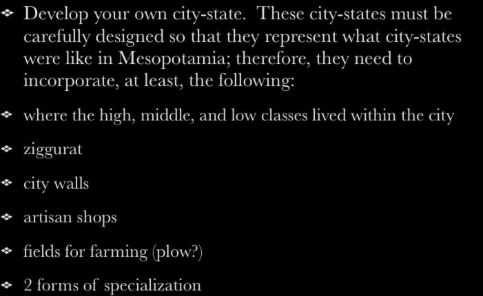 City-States Develop your own city-state.