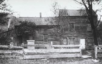 COURTESY OF CHURCH HISTORY LIBRARY Joseph and his wife, Emma Hale Smith, lived in the singlestory portion of this home during part of the translation of the Book of Mormon.