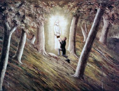 Members of the Church throughout its history have sought to understand the early history of Joseph Smith and his finding and translating the golden plates. This image by artist C. C. A.
