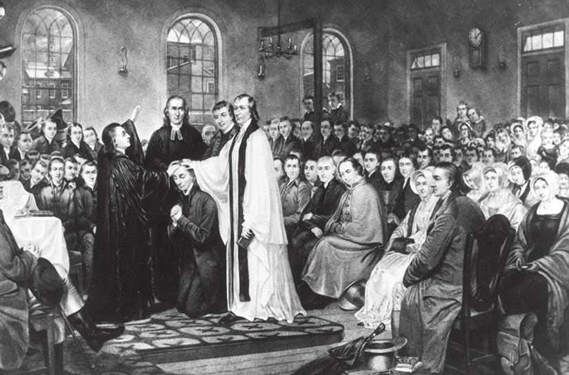 1767 Otterbein begins his ministry at what would become Old Otterbein Church in Baltimore, Maryland.