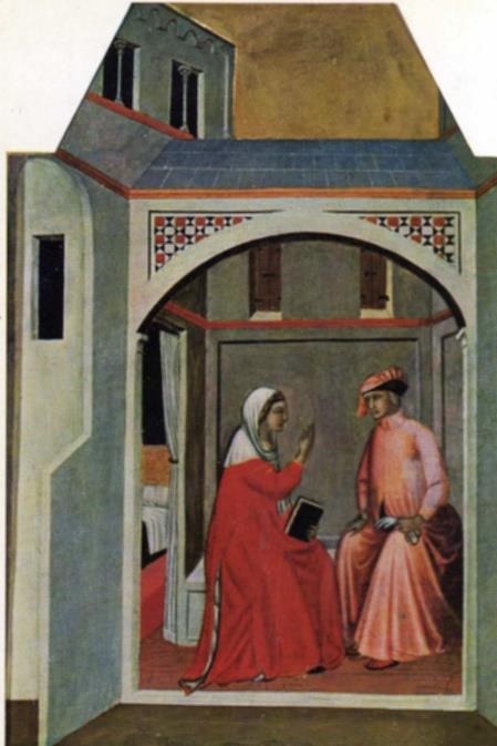 of St Umilitá (detail), 1313-1348. Uffizi, Florence. 1.16.