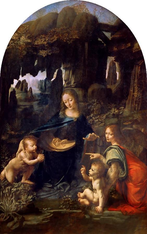 Baptism of Christ, 1472-75. Oil on wood.