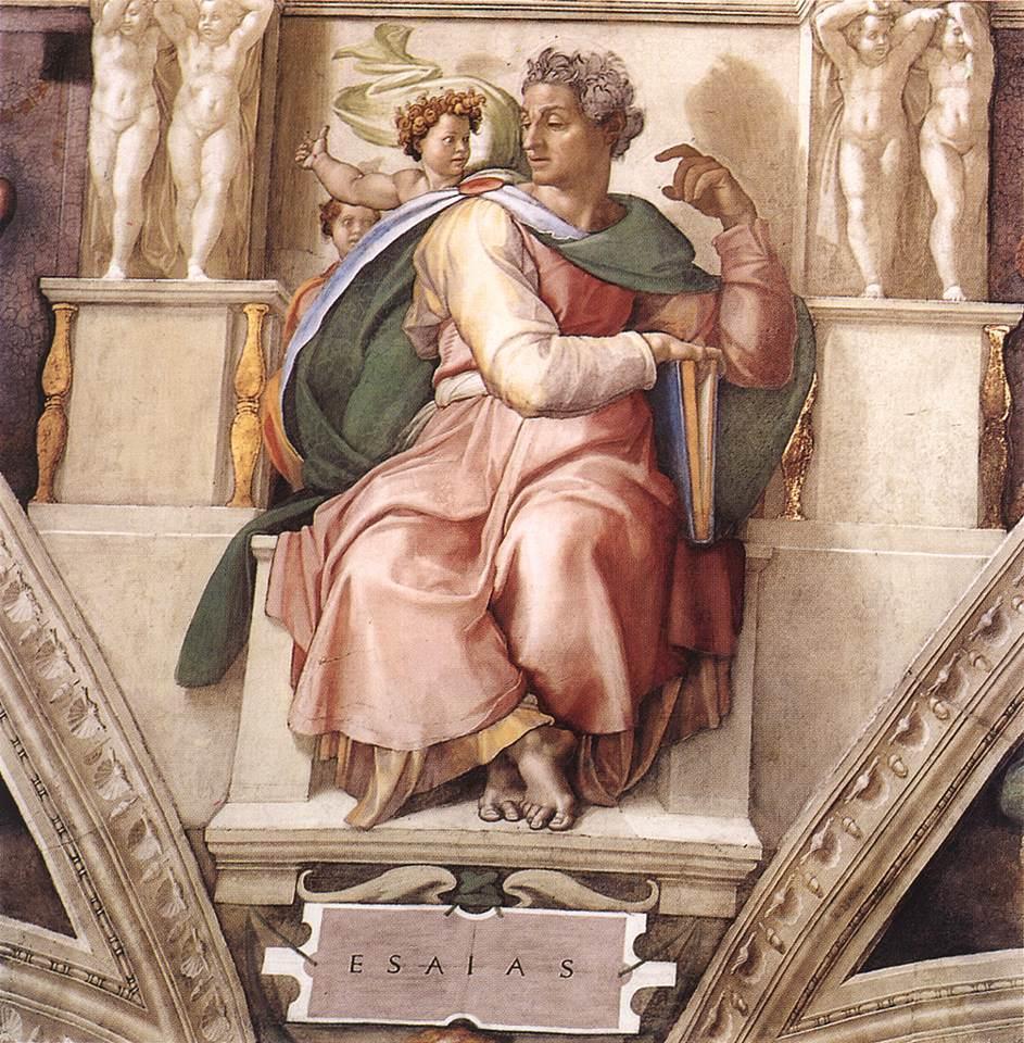CHAPTER 5 5.9. Michelangelo, Isaiah, 1509.