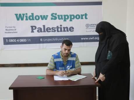 Widows Support Under this project fi ancial support was given to 42 widows in Palestin. Each widows was given 360.