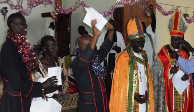 Jacob Haasnoot, a missionary from the Netherlands, working in Canon Benaiah Pogo College, was ordained deacon.