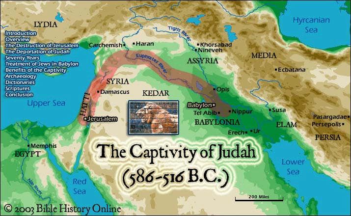 The Diaspora The Babylonian Captivity, in 586 B.C., marked the start of the diaspora, or scattering of the Jews.