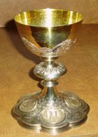 CHALICE (CUP) - Vessel or cup used for holding the