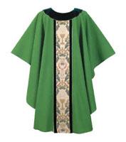 CHASUBLE The outer garment worn by the presider.