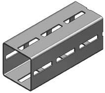 CENTUM CENTUM Square profile RAL-GZ 655-C CENTUM profile XL 100 CENTUM profile XL 120 Description of system: - modular system Material: steel - 4-sided w/o raster in connection with mounting parts