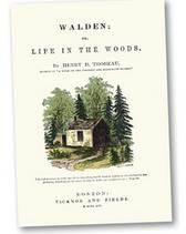 Thoreau practiced what he preached. In 1845, he went into the woods near Concord, Massachusetts, to live alone and as close to nature as possible.
